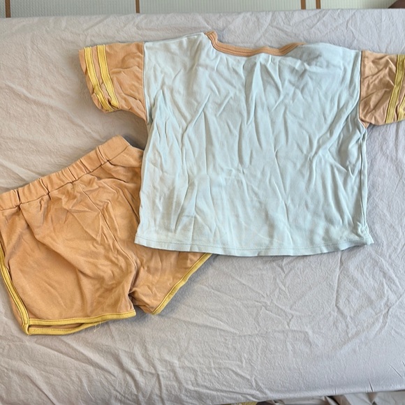 Wild Wawa Two-Piece Set in Blue and Orange size 2-3Y - Picture 3 of 3